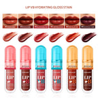 Hydrating Lip Stain and Gloss with Vitamin B12 and Coconut Water