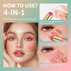 2-in-1 Dual Ended Bronzer and Blush Makeup Stick