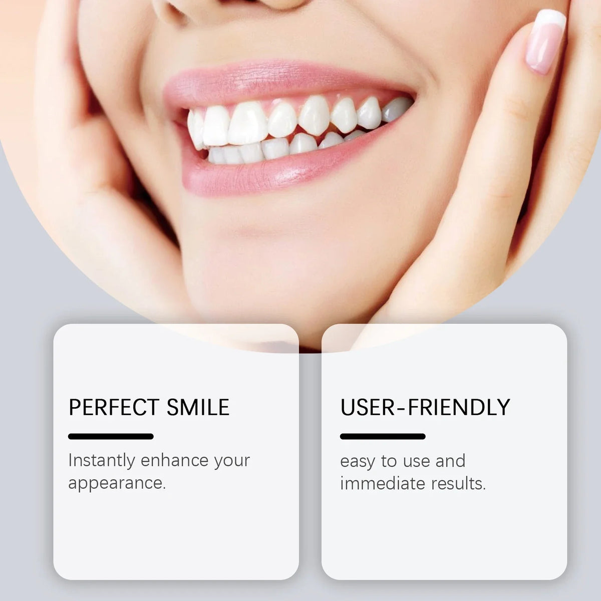 Instant Smile Cosmetic Denture Fitting Kit for Natural Teeth Alignment
