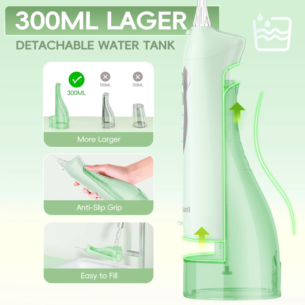 Electric Nasal Irrigation and Water Flosser Sinus Relief Combo