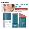 SPF 50 Tinted Sunscreen Blush Stick for Glowing Cheeks