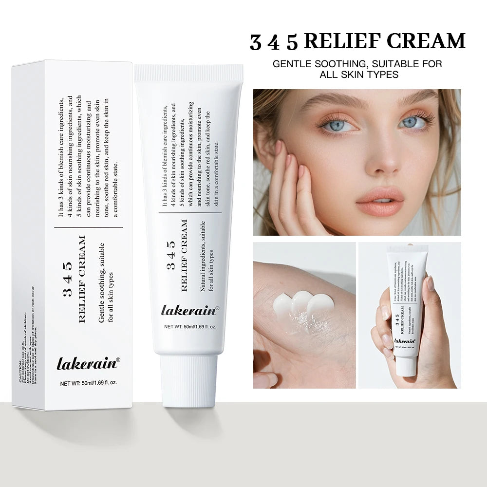 345 Relief Barrier Cream for Acne-Prone and Sensitive Skin