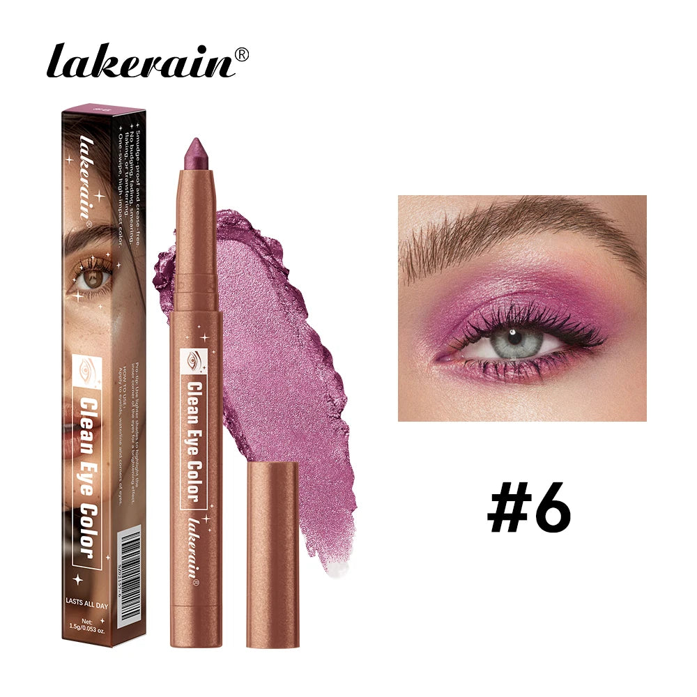Long-Lasting Waterproof Eyeshadow Pencil Crayon