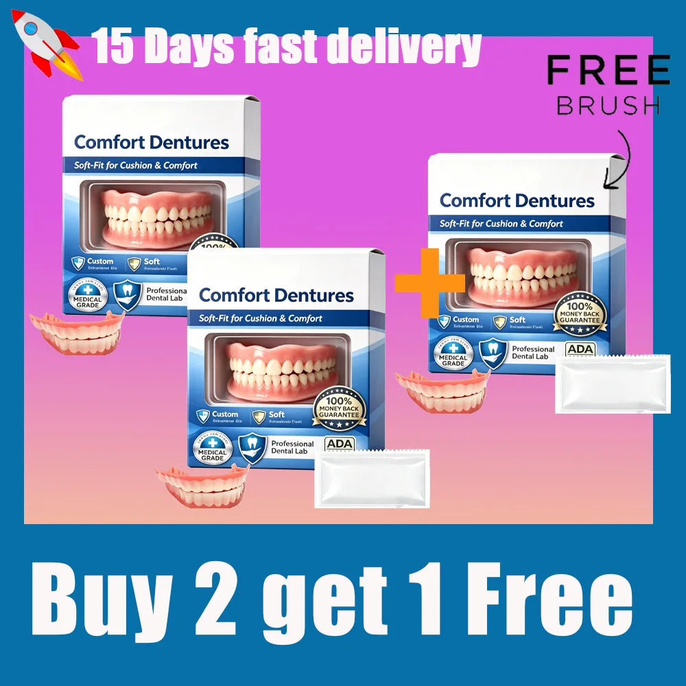 Adjustable Snap-On Cosmetic Dentures for Smile Enhancement - 17