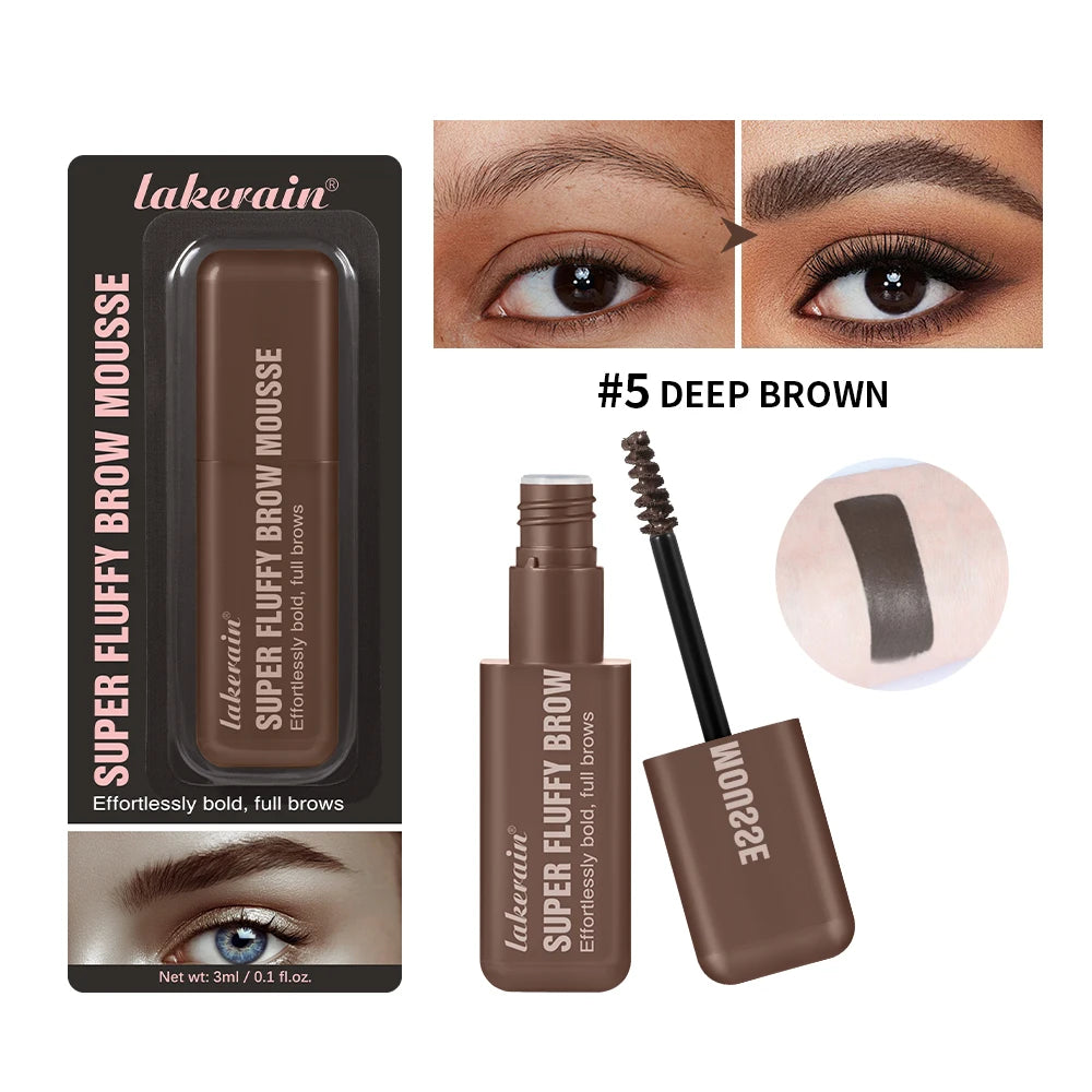 Waterproof Volumizing Eyebrow Mousse for Thick Fluffy Brows