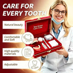 Full Mouth Silicone Denture Set with Storage and Cleaning Kit