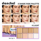 8-Shade Full Coverage Cream Concealer Palette