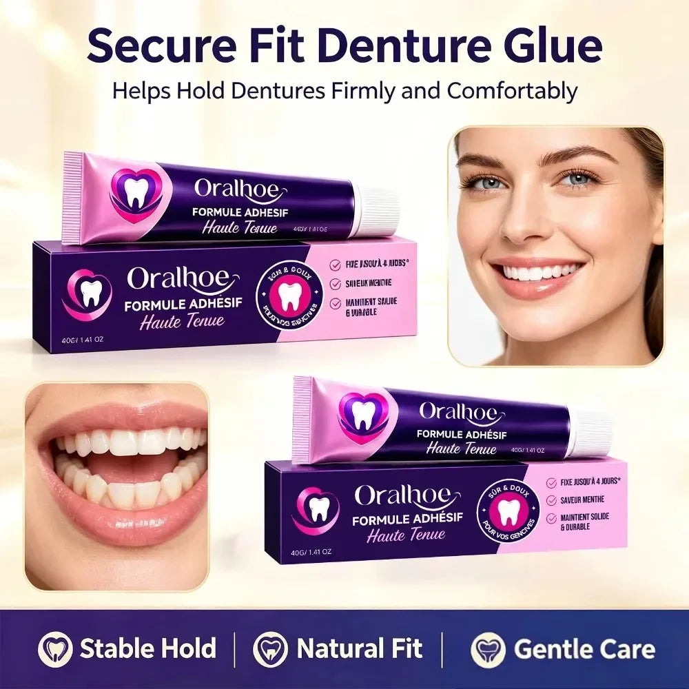 Soft Silicone Denture Stabilizing and Reline Adhesive