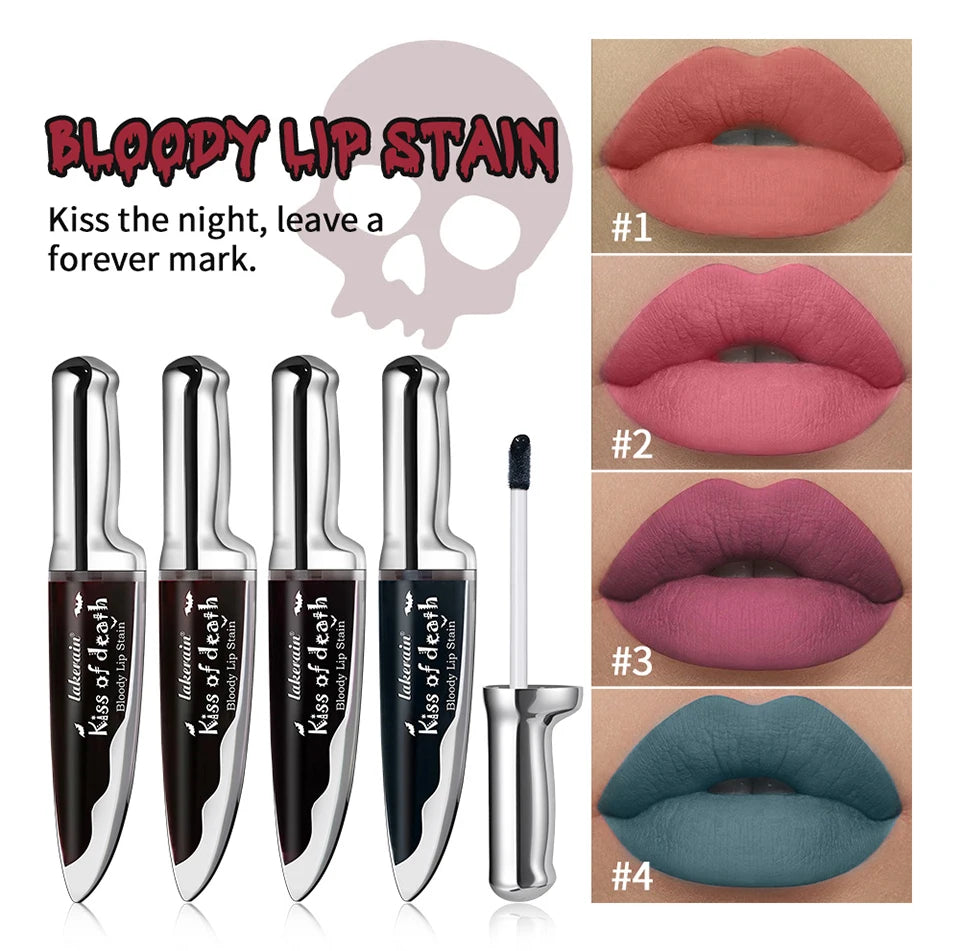 Waterproof Matte Lip Stain for Halloween Makeup - 8