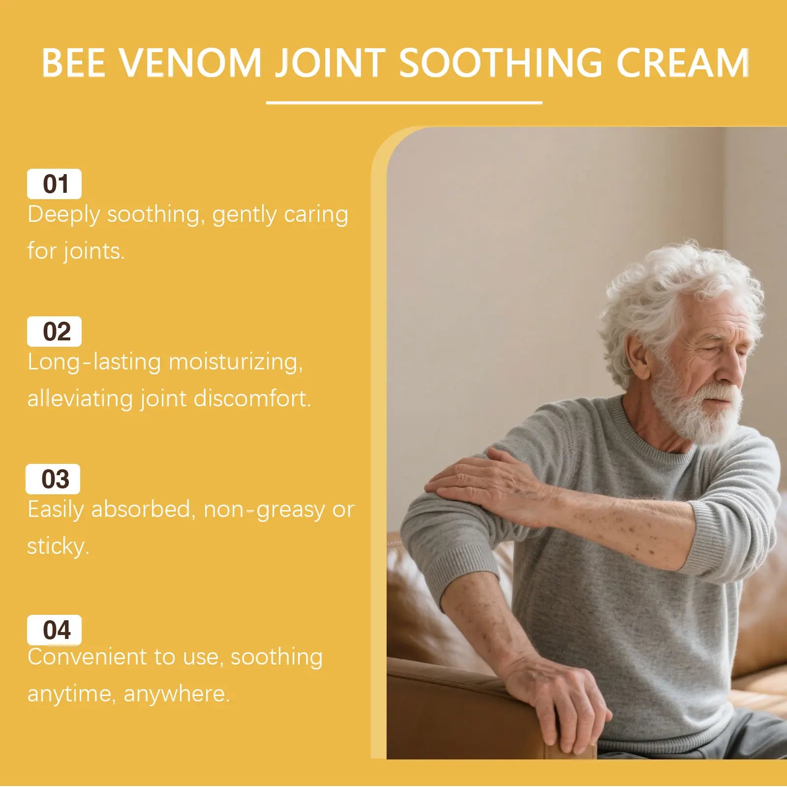 Bee Venom Joint and Muscle Soothing Cream - 15