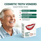 Comfort Fit Silicone Dentures Upper and Lower Set