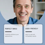 Comfortable Silicone Temporary Dentures for Natural Smile
