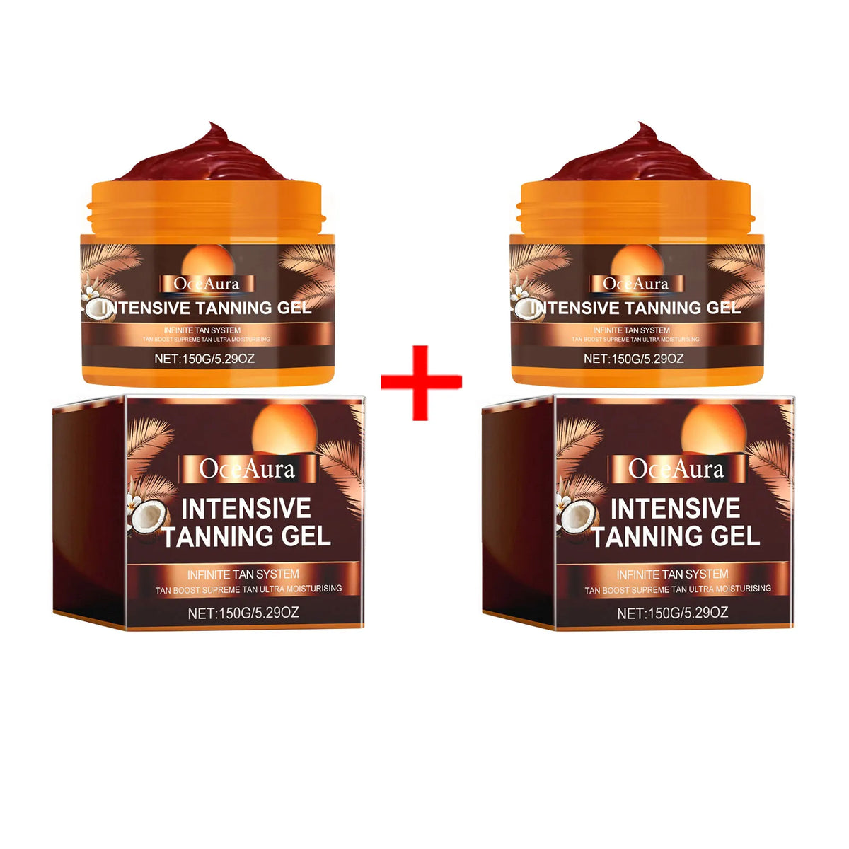Intensive Self-Tanning Gel for Deep Sun-Kissed Skin