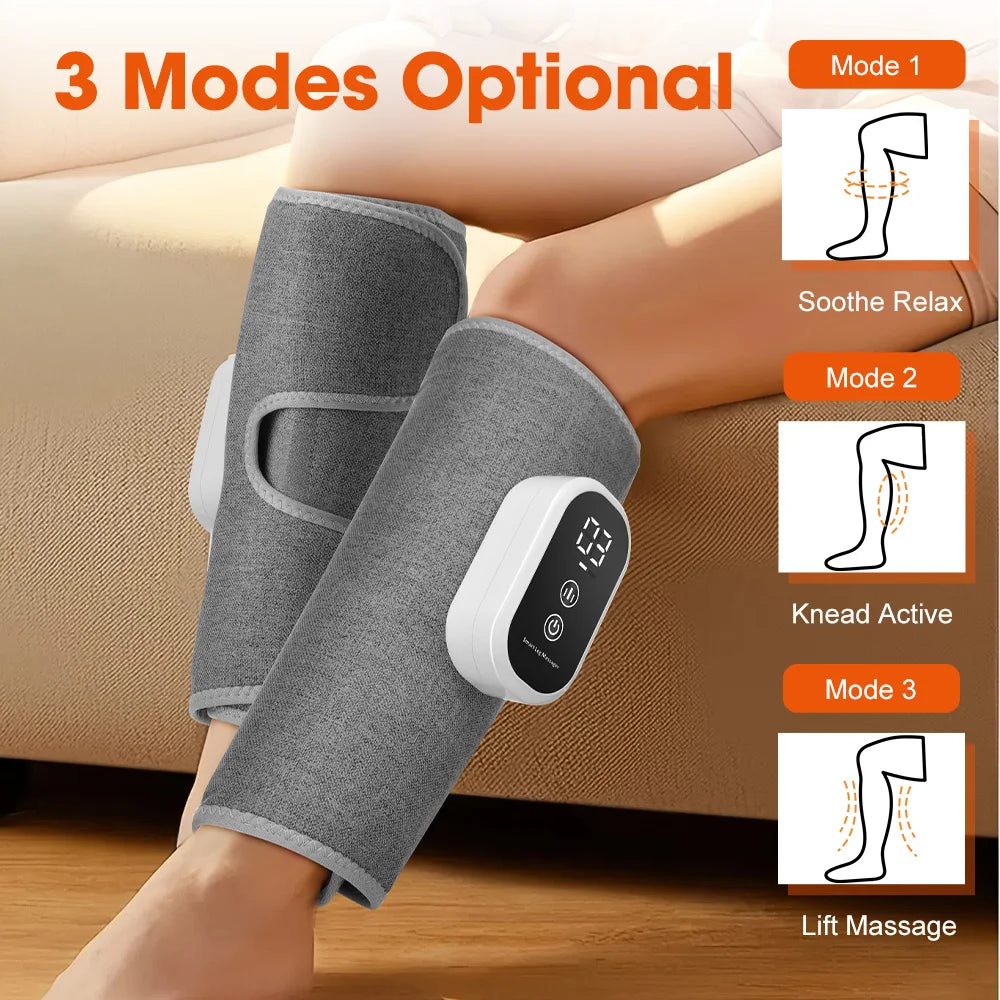 Wireless Air Compression Leg and Calf Massager - 3