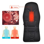 Full-Body Electric Heated Vibration Massage Chair Mat