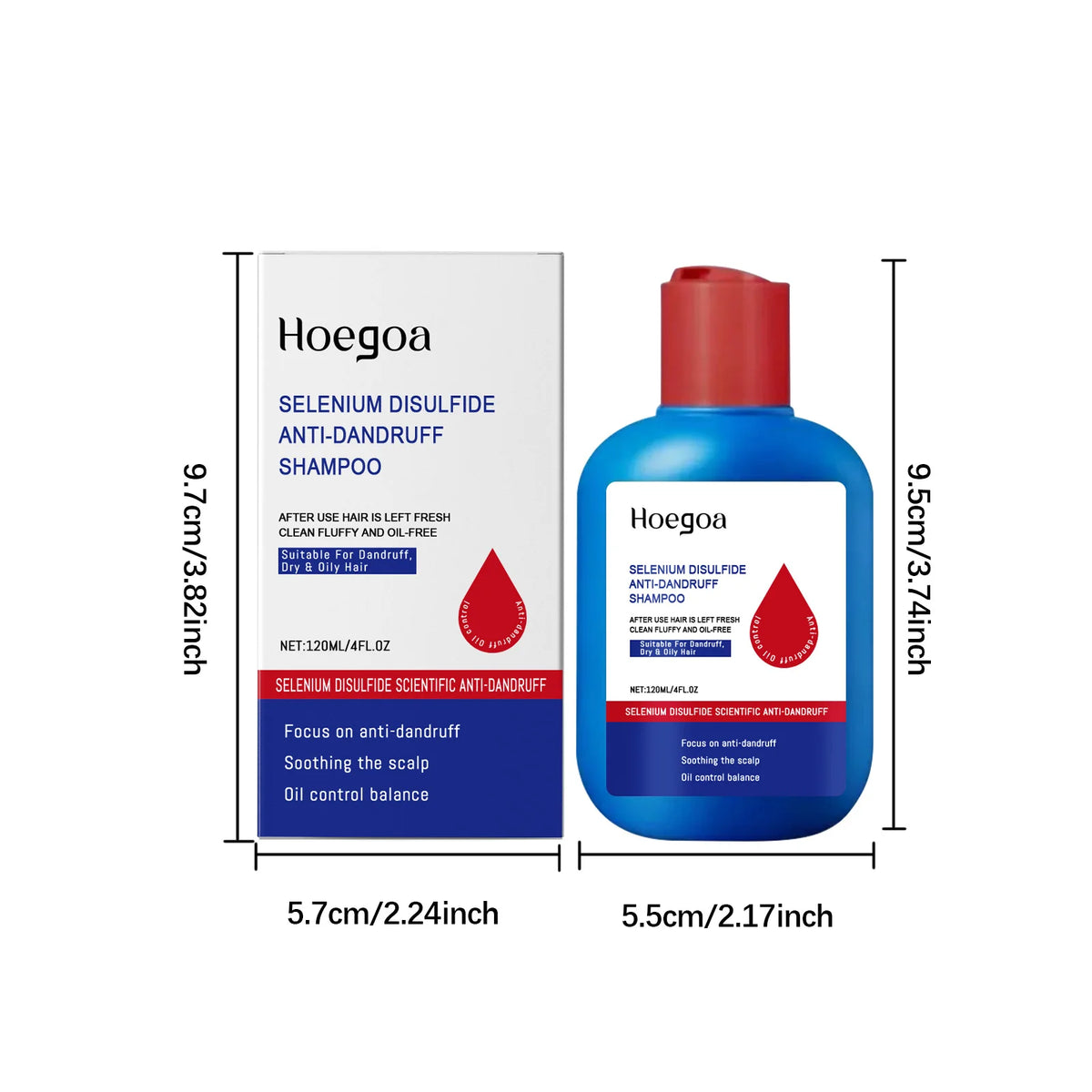 Selenium Disulfide Anti-Dandruff Scalp Treatment Shampoo