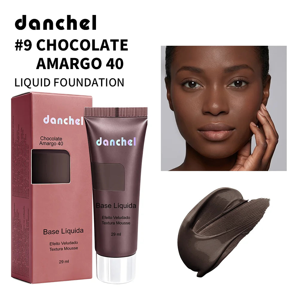 Long-Lasting Velvet Matte Liquid Foundation - 21