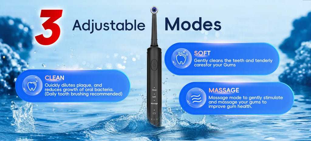 Electric Toothbrush and Water Flosser Dental Care Set