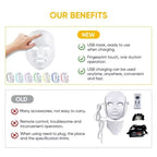 7-Color LED Light Therapy Facial Mask for Skin Rejuvenation