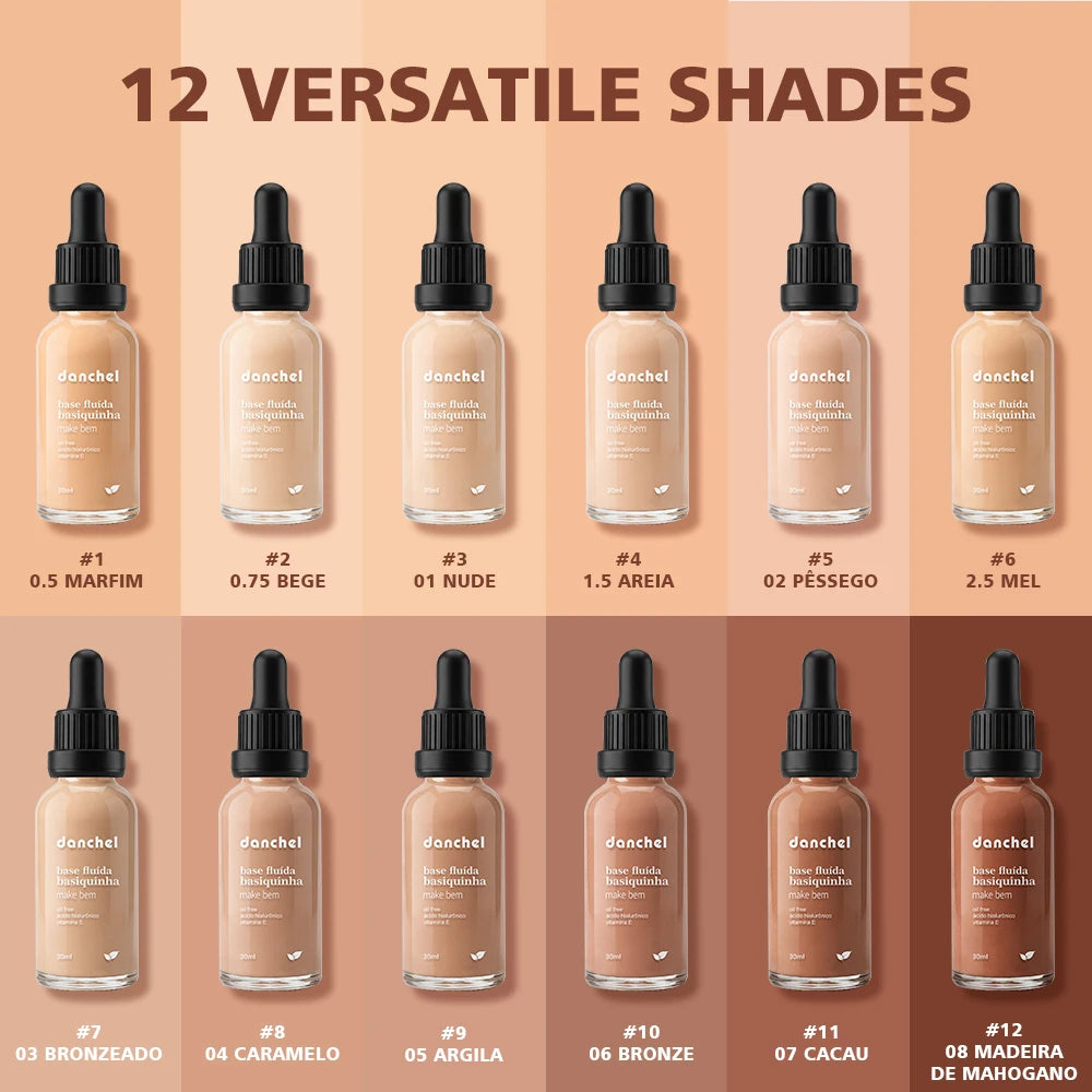 Matte Lightweight Liquid Foundation for Pore Minimizing & Oil Control - 8