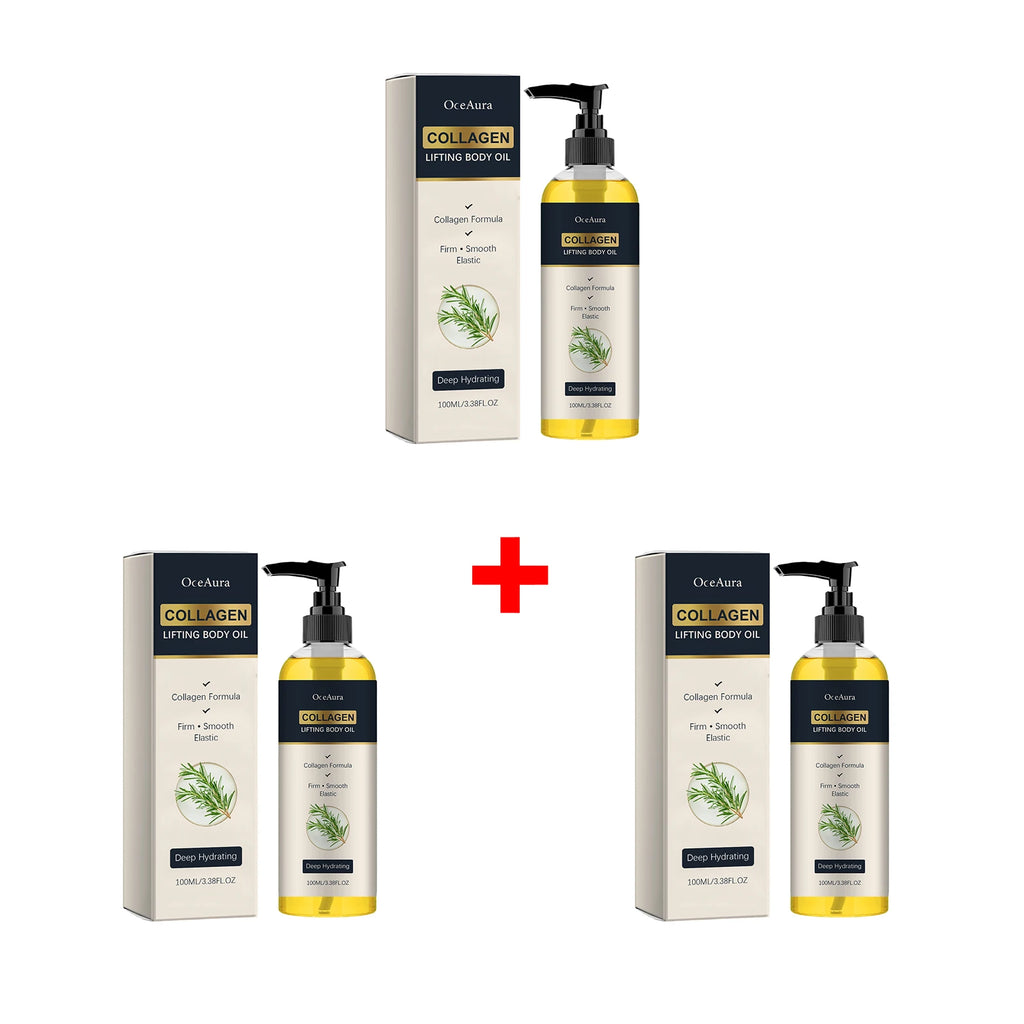 Collagen Firming Body Oil for Skin Elasticity and Deep Hydration