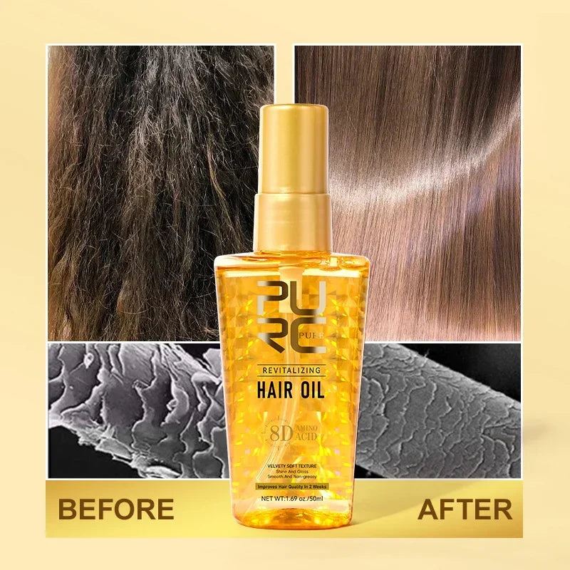 Amino Acid Revitalizing Hair Oil for Dry and Damaged Hair - 2