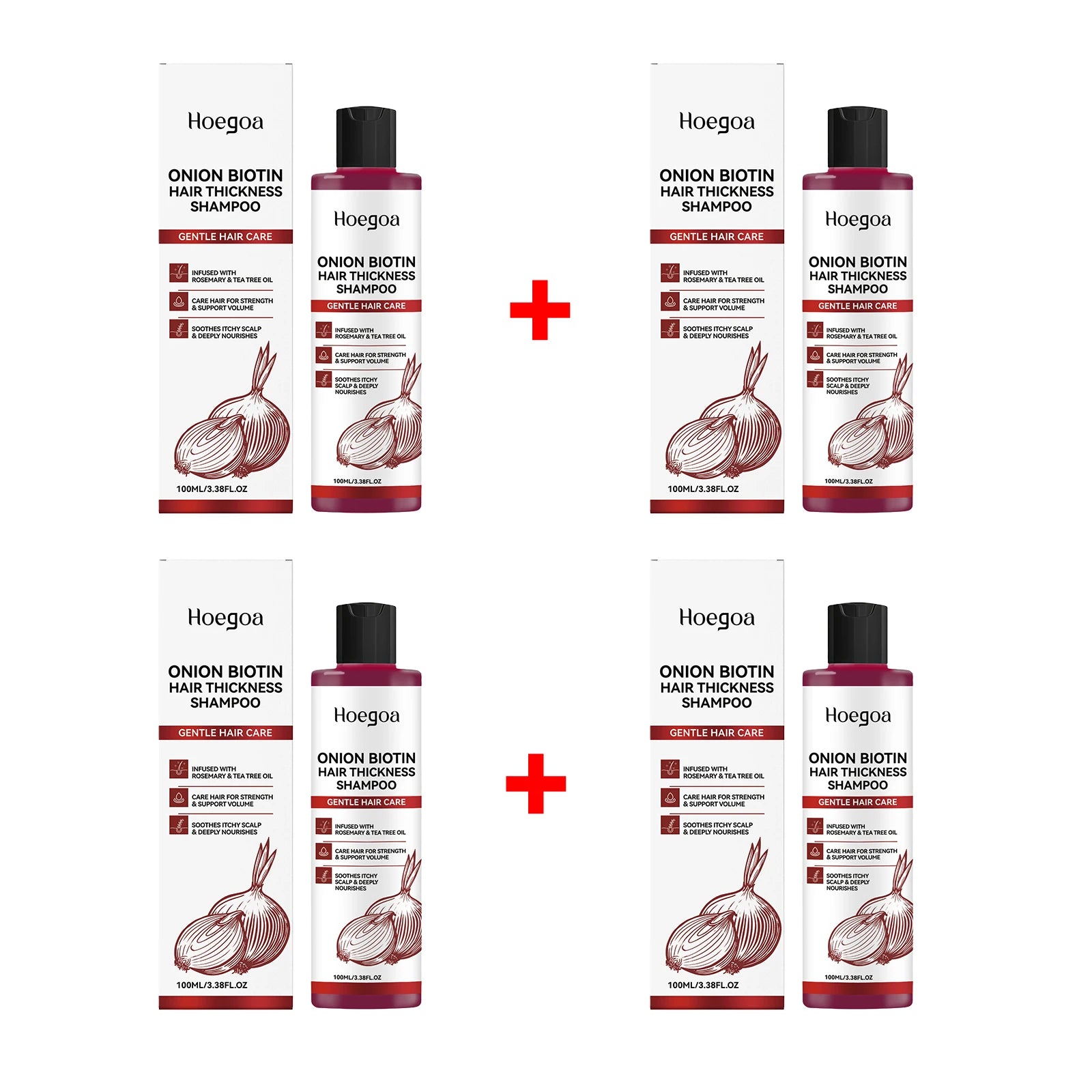Onion Biotin Volumizing Shampoo for Hair Growth and Scalp Health - 19