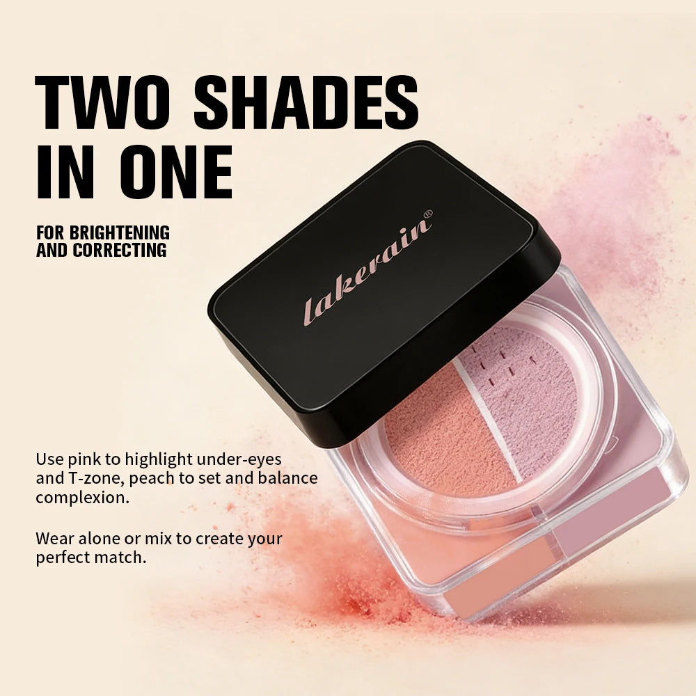 2-in-1 Color Correcting Matte Setting Powder