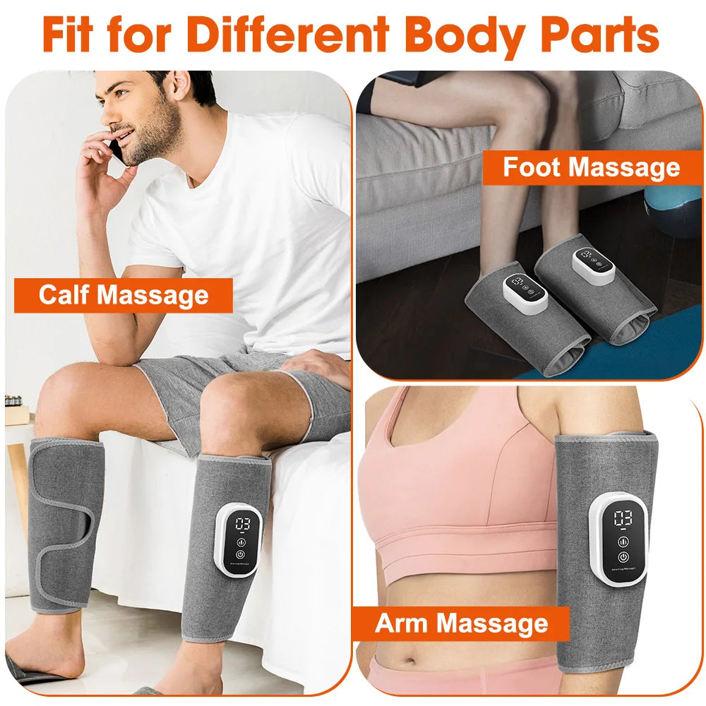 Wireless Air Compression Leg and Calf Massager