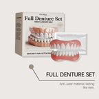 Temporary Silicone Cosmetic Denture Set for Smile Restoration