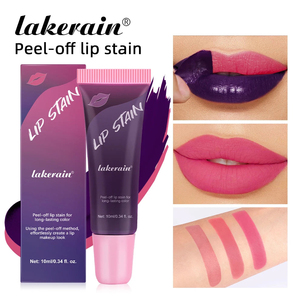 Waterproof Peel-Off Matte Lip Stain Tint