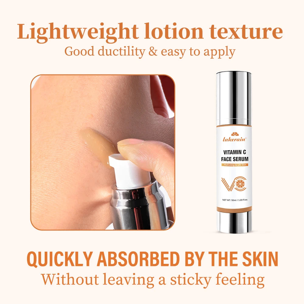 Brightening Vitamin C Face Serum for Hydration and Firming