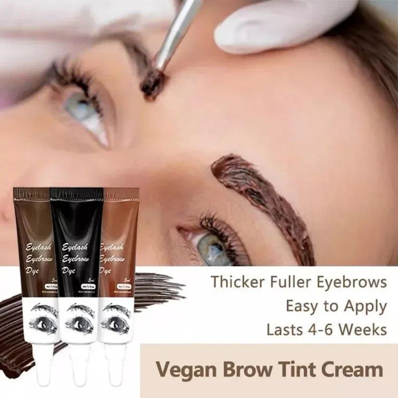 Semi-Permanent Eyelash and Eyebrow Tinting Kit - 1