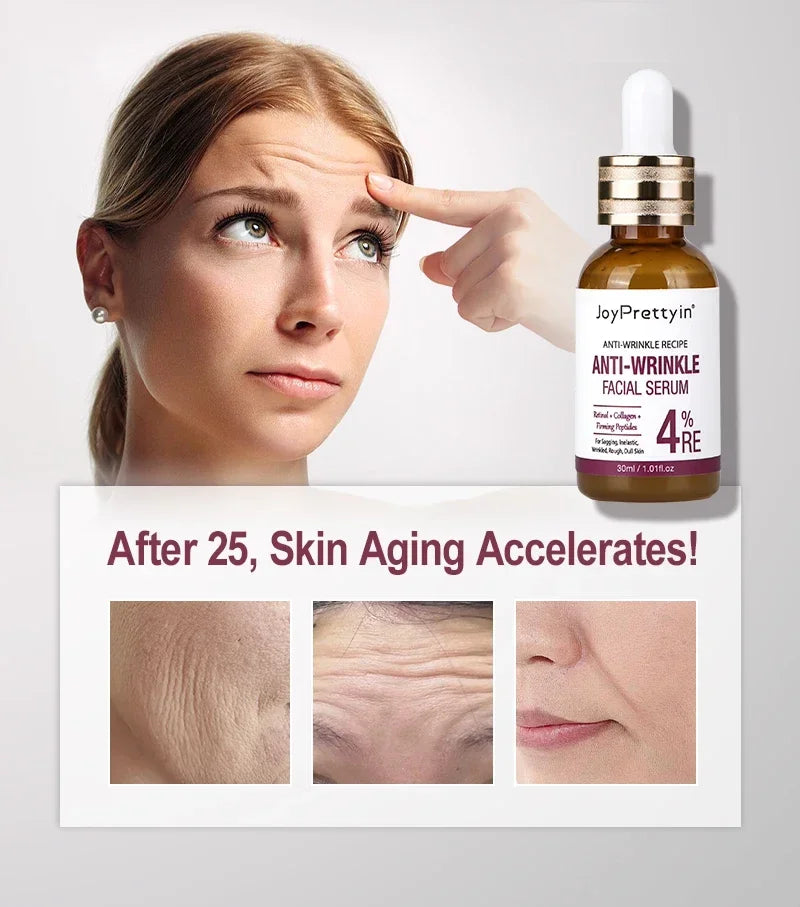 Anti-Wrinkle Retinol Facial Serum for Smooth & Firm Skin