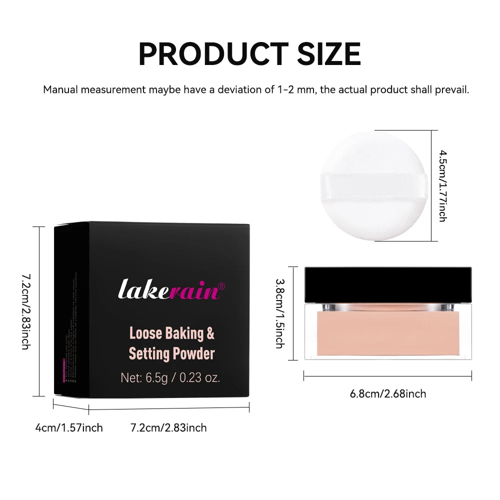 Matte Setting Powder for Flawless Makeup Finish