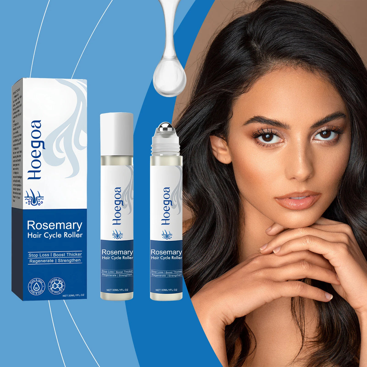 Rosemary Hair Growth Scalp Serum Roller