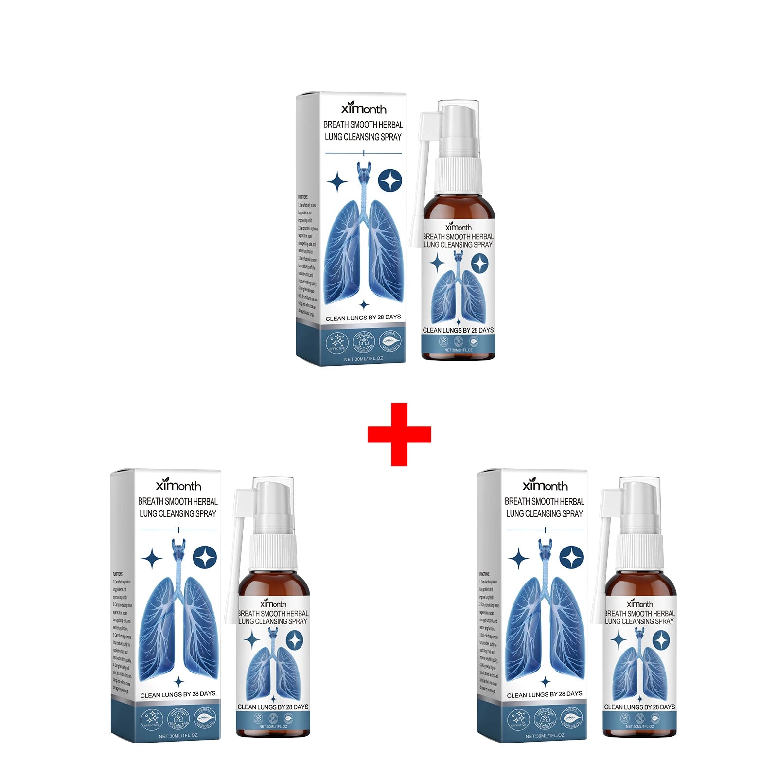 Herbal Lung Cleansing and Throat Soothing Spray - 16