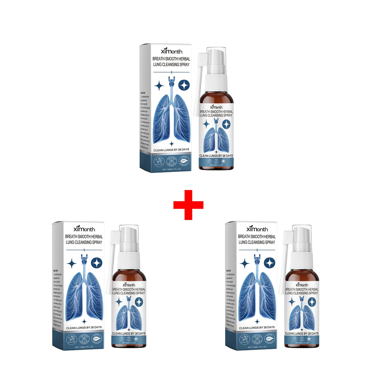 Herbal Lung Cleansing and Throat Soothing Spray