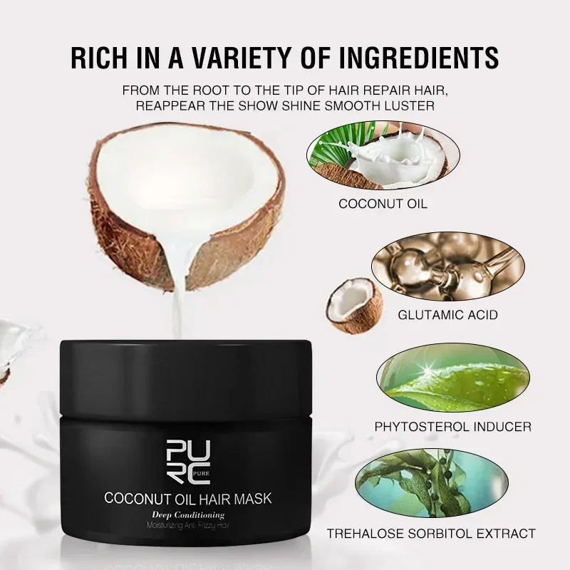 Deep Repair Keratin Hair Mask for Damaged and Frizzy Hair