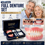 Temporary Cosmetic Denture Set for Instant Smile Correction