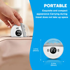 Electric Automatic Nail Clipper and Polisher with LED Light