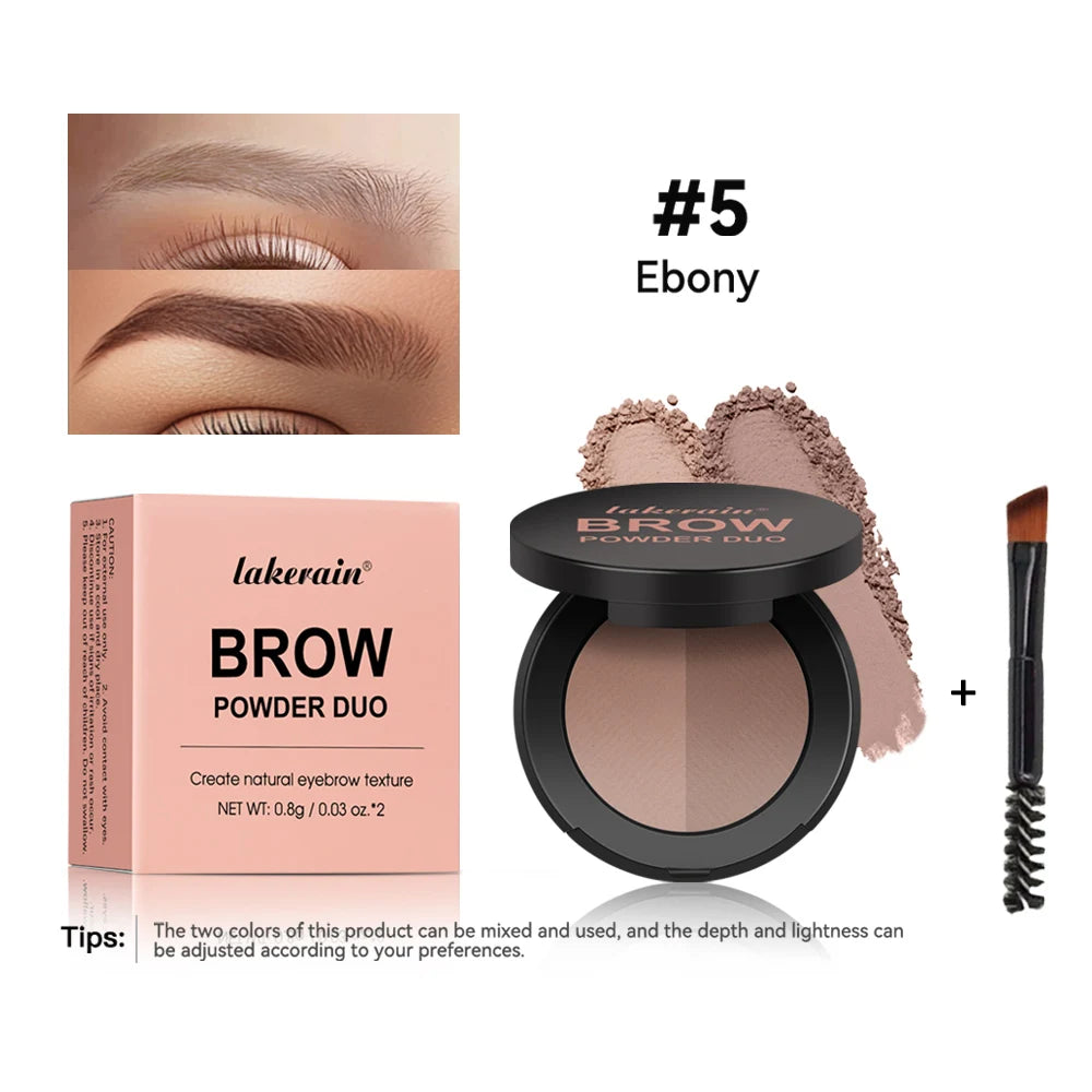 Dual-Tone Eyebrow Powder and Contour Palette