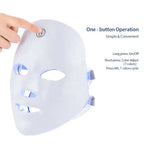 7-Color LED Light Therapy Facial Mask for Skin Rejuvenation