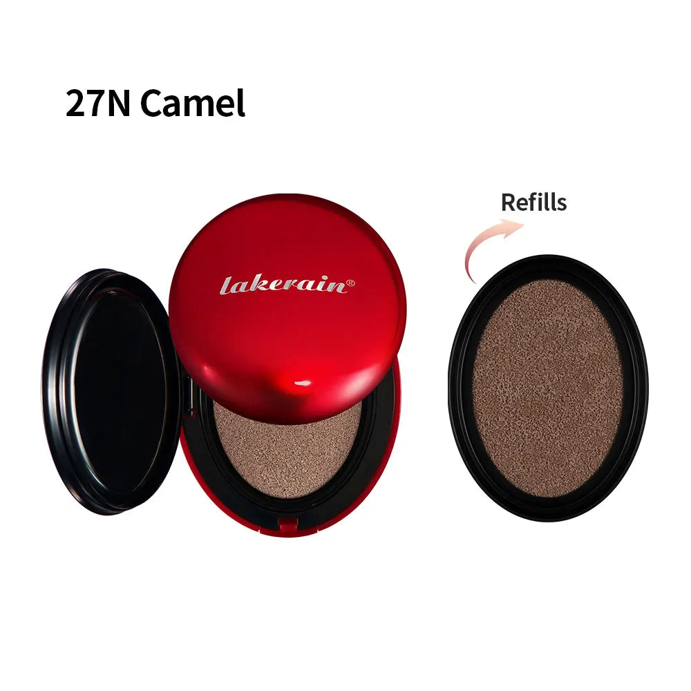 Waterproof Full Coverage Cushion Foundation with Sun Protection