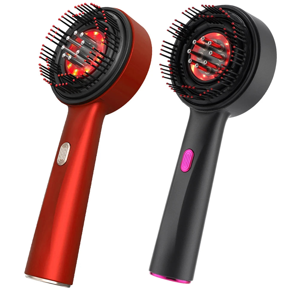 Electric Infrared Scalp Massager and Hair Growth Oil Applicator - 1