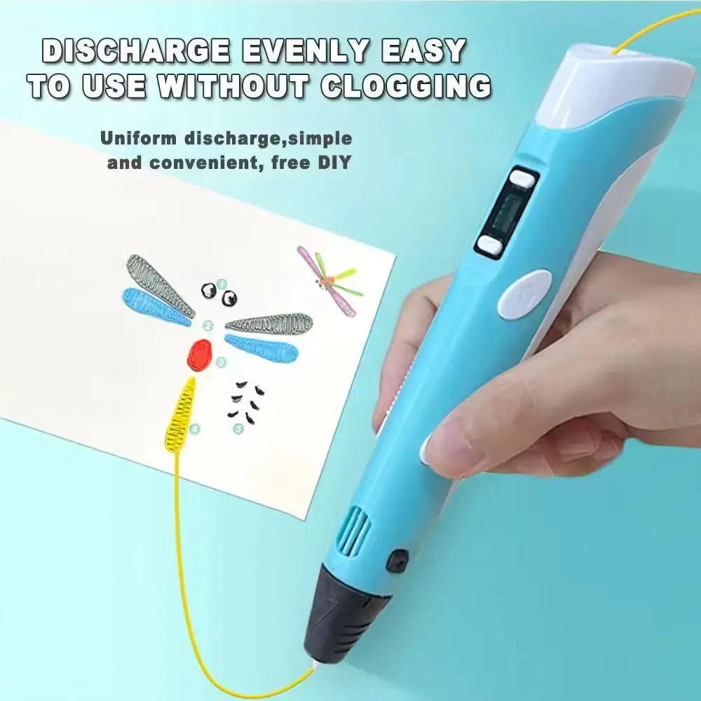 3D Printing Pen for Kids DIY Creative Drawing - 3