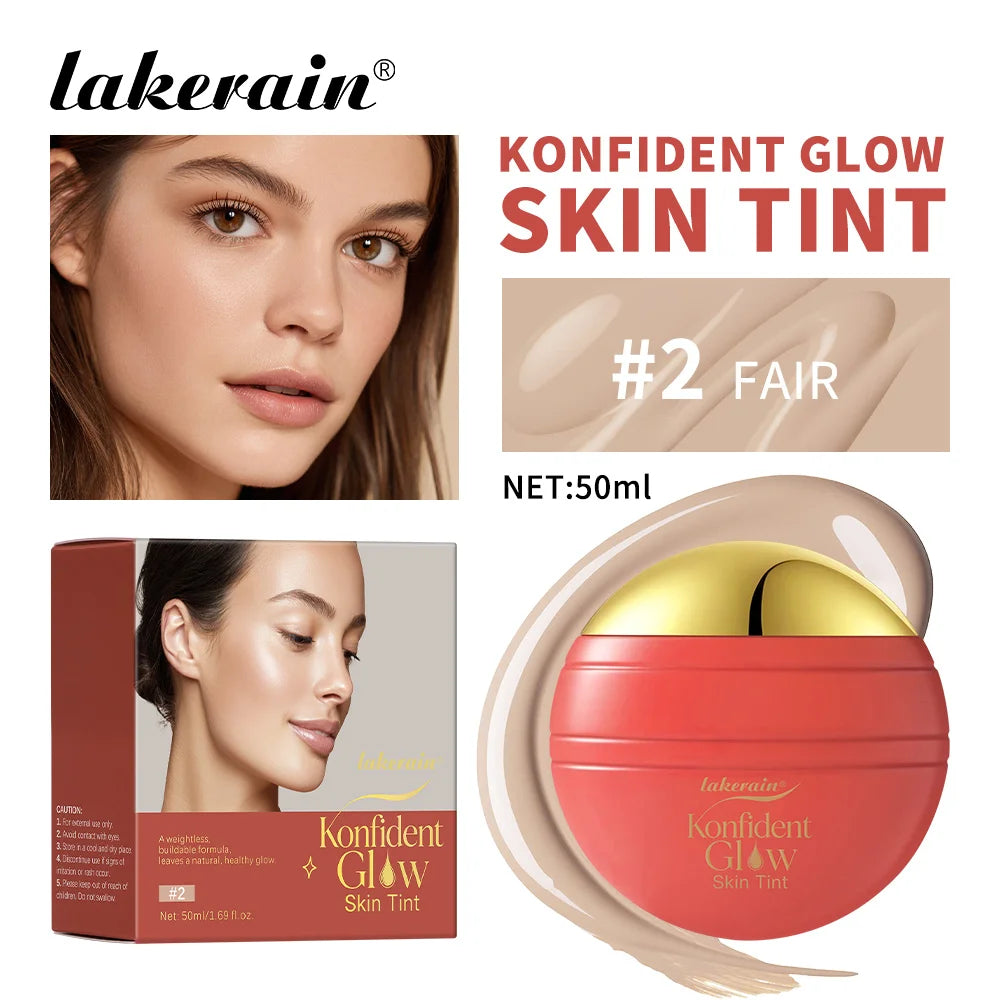 Buildable Glow Skin Tint Foundation for Radiant Coverage
