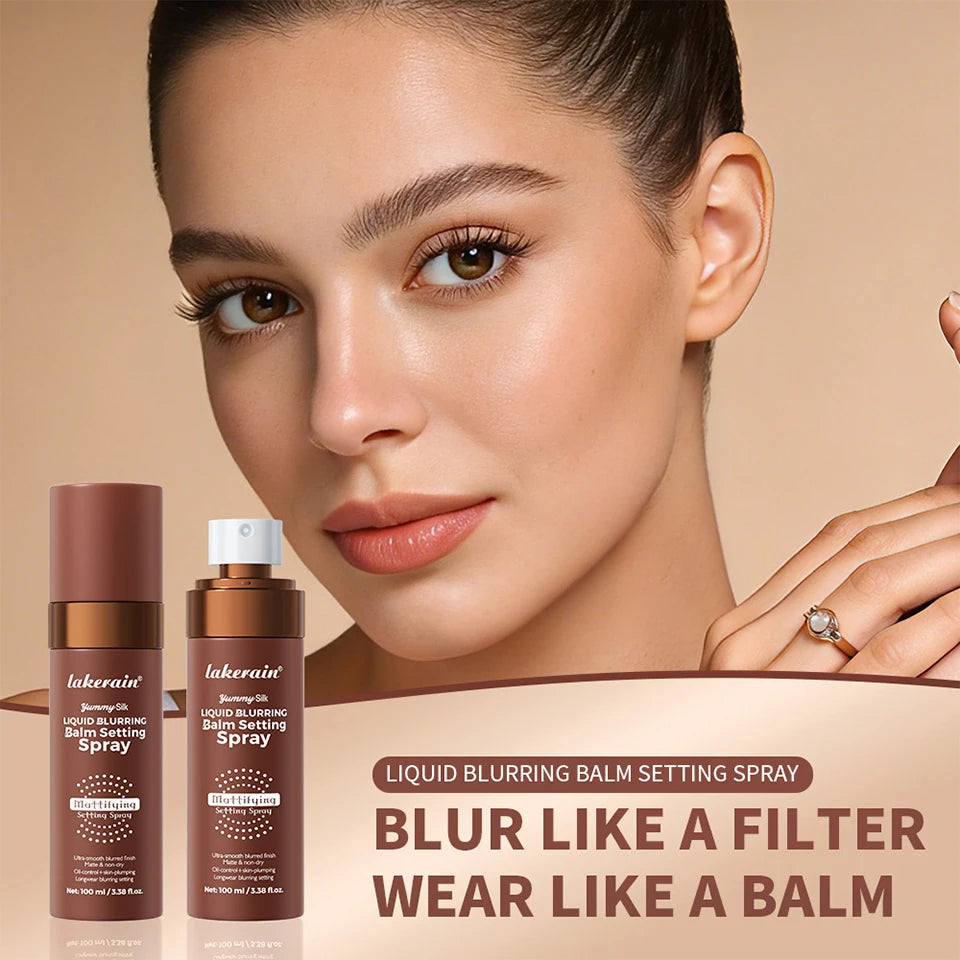 Long-Lasting Oil Control Liquid Blurring Matte Makeup Setting Spray - 11