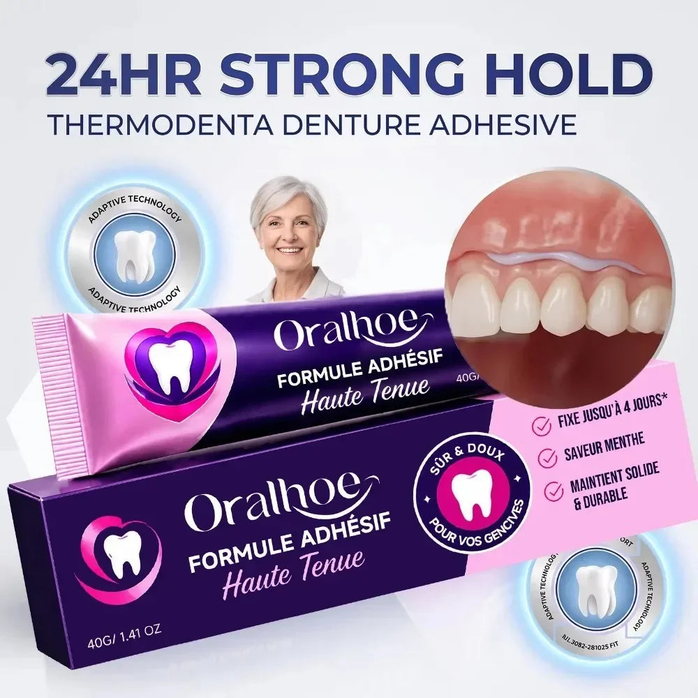 Soft Silicone Denture Stabilizing and Reline Adhesive