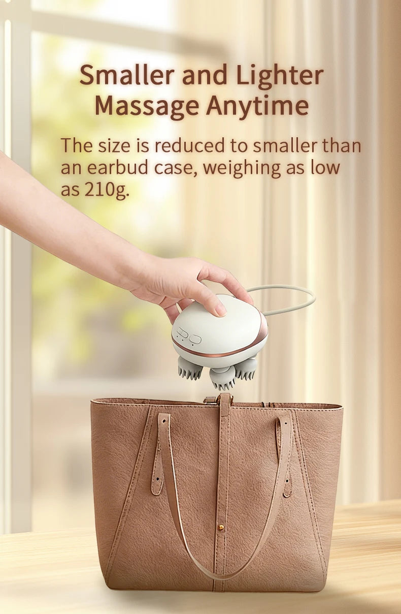Electric Cordless Scalp and Body Massager